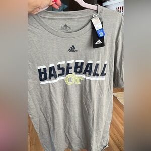 Brand new Georgia tech baseball tee shirt.